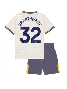 Everton Jarrad Branthwaite #32 Ausweichtrikot für Kinder 2024-25 Kurzarm (+ Kurze Hosen)